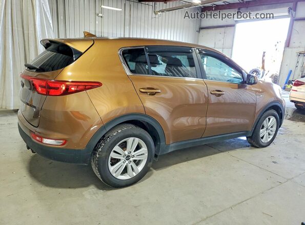 KNDPMCAC6J7391922 2018 KIA SPORTAGE Brown Հետևի աջ