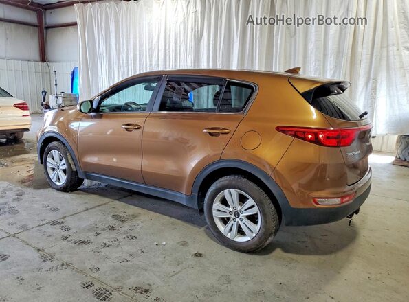 KNDPMCAC6J7391922 2018 KIA SPORTAGE Brown Հետևի ձախ
