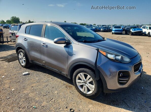 KNDPMCAC6J7448099 2018 KIA SPORTAGE Gray Առջևի աջ