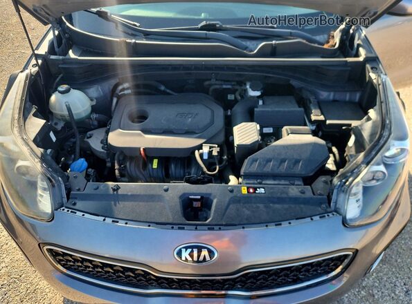 KNDPMCAC6J7448099 2018 KIA SPORTAGE Gray Սալոնի հետևի տեսք