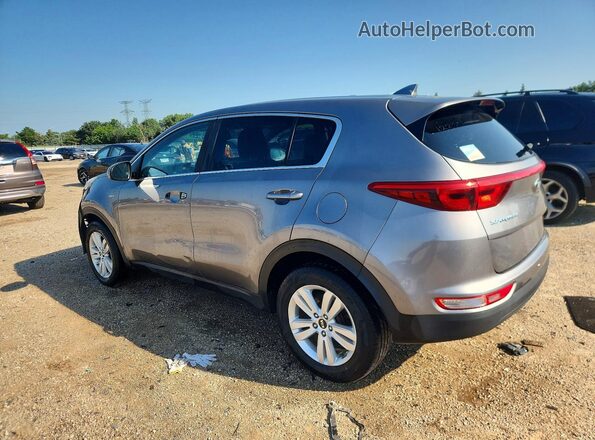 KNDPMCAC6J7448099 2018 KIA SPORTAGE Gray Հետևի ձախ