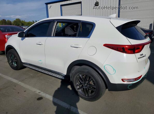 KNDPMCAC6K7508108 2019 KIA SPORTAGE Белый Задняя левая четверть