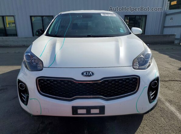 KNDPMCAC6K7508108 2019 KIA SPORTAGE Белый Вид спереди