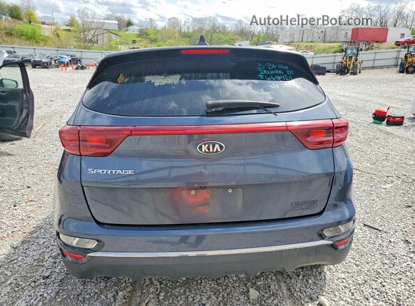 KNDPMCAC6L7666451 2020 KIA SPORTAGE Угольный Вид сзади