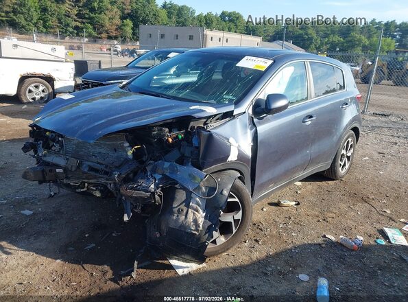 KNDPMCAC6L7670807 2020 KIA SPORTAGE Dark Blue Front left