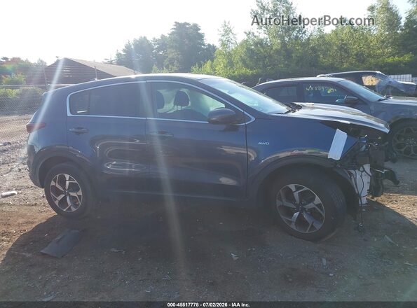 KNDPMCAC6L7670807 2020 KIA SPORTAGE Dark Blue 360 interior view