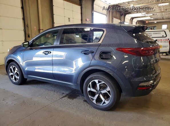 KNDPMCAC6L7840258 2020 KIA SPORTAGE Blue Tył lewy