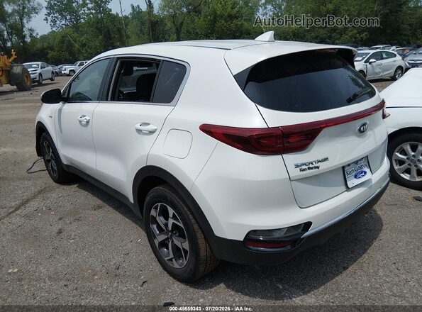 KNDPMCAC6M7913534 2021 KIA SPORTAGE Белый Задняя левая четверть
