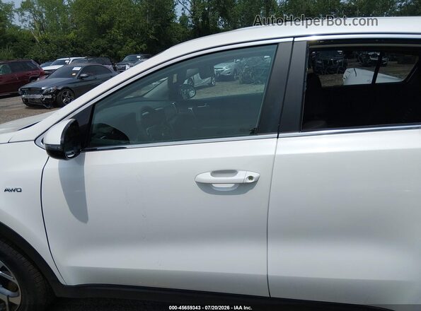 KNDPMCAC6M7913534 2021 KIA SPORTAGE Белый Вид задней части салона
