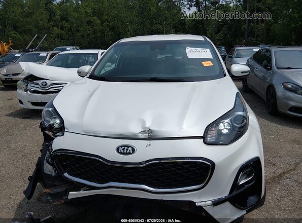 KNDPMCAC6M7913534 2021 KIA SPORTAGE Белый Вид панели приборов