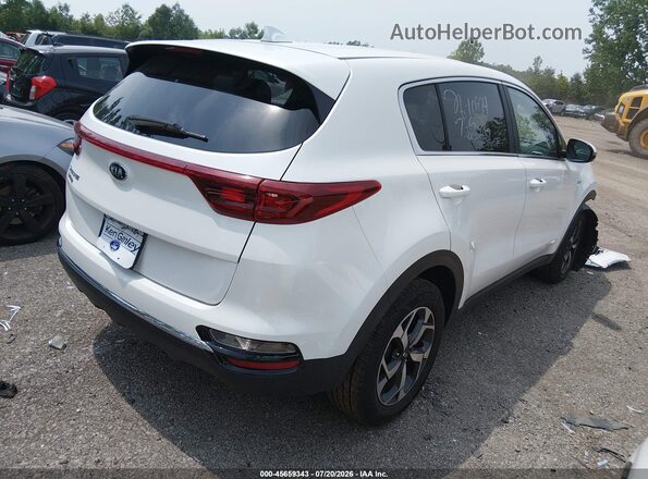 KNDPMCAC6M7913534 2021 KIA SPORTAGE Белый Задняя правая четверть