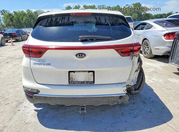 KNDPMCAC6N7003464 2022 KIA SPORTAGE White Vista trasera