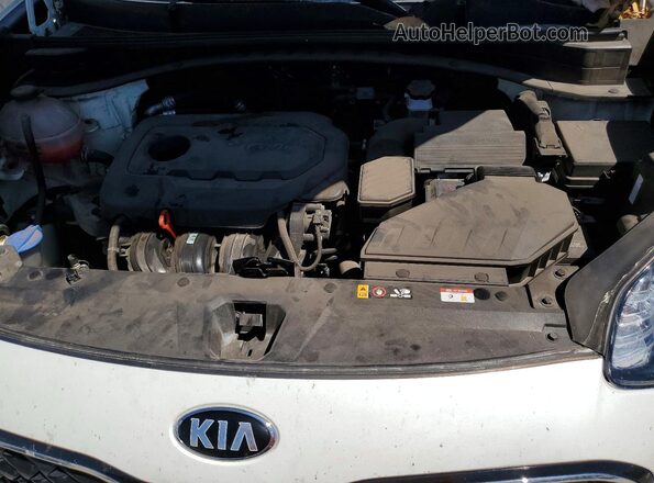 KNDPMCAC6N7003464 2022 KIA SPORTAGE White Vista del compartimento del motor