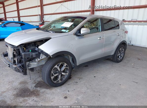 KNDPMCAC6N7963965 2022 KIA SPORTAGE Gray Передня ліва чверть