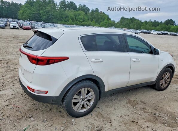KNDPMCAC7H7086276 2017 KIA SPORTAGE White Tył prawy
