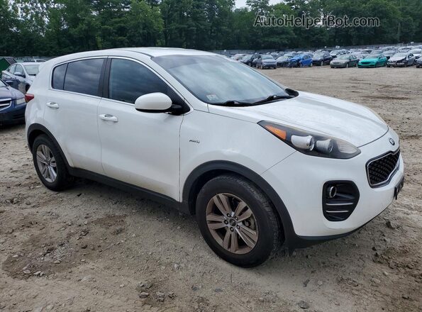 KNDPMCAC7H7086276 2017 KIA SPORTAGE White Przód prawy