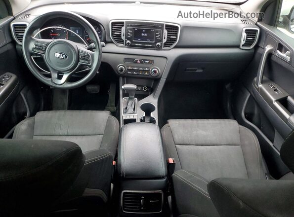 KNDPMCAC7H7086276 2017 KIA SPORTAGE White Widok deski rozdzielczej