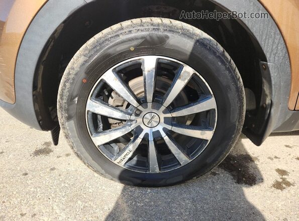 KNDPMCAC7H7088366 2017 KIA SPORTAGE Желто-коричневый 
