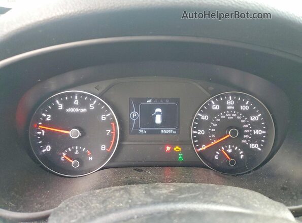 KNDPMCAC7J7394196 2018 KIA SPORTAGE White Instrument cluster view