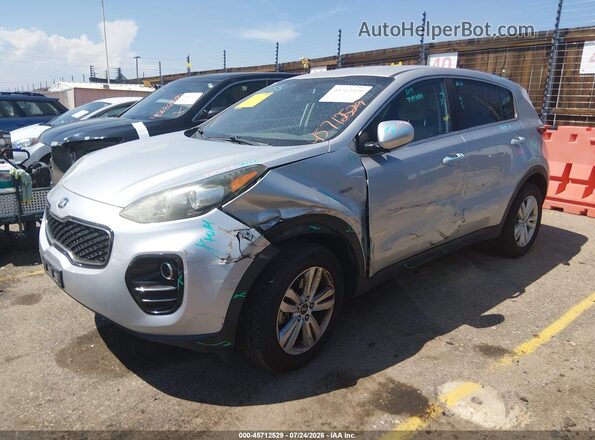 KNDPMCAC7J7404905 2018 KIA SPORTAGE Silver Przód lewy