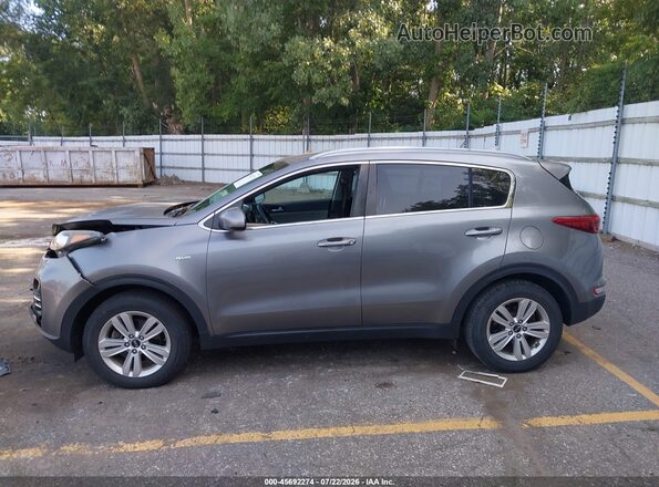 KNDPMCAC7J7407044 2018 KIA SPORTAGE Gray Widok wnętrza 360 stopni