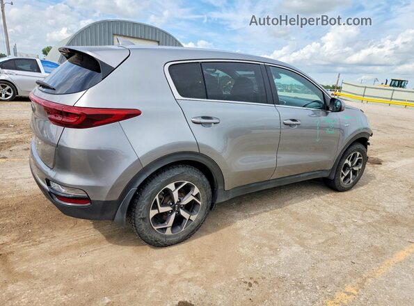 KNDPMCAC7L7814784 2020 KIA SPORTAGE Silver Trasero derecho