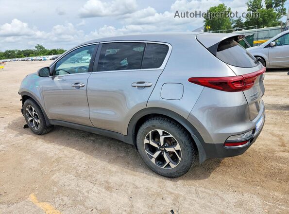KNDPMCAC7L7814784 2020 KIA SPORTAGE Silver Trasero izquierdo