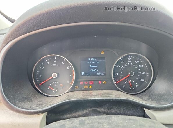 KNDPMCAC7L7814784 2020 KIA SPORTAGE Silver Vista del cuadro de instrumentos