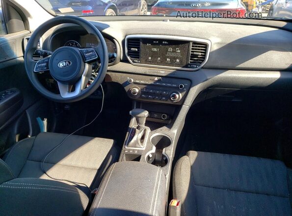 KNDPMCAC7M7896288 2021 KIA SPORTAGE Silver Вид панелі приладів