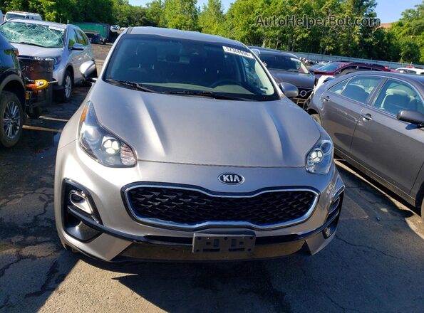 KNDPMCAC7M7896288 2021 KIA SPORTAGE Silver Вид спереду