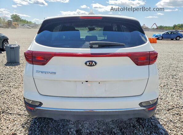KNDPMCAC7N7984842 2022 KIA SPORTAGE White Հետևի տեսք
