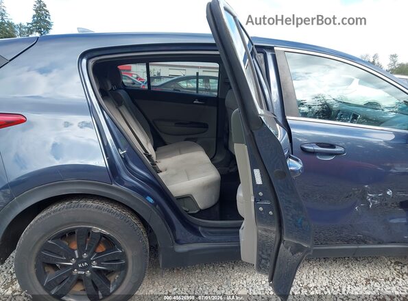 KNDPMCAC8H7157646 2017 KIA SPORTAGE Gray VIN კოდის სტიკერის ხედი
