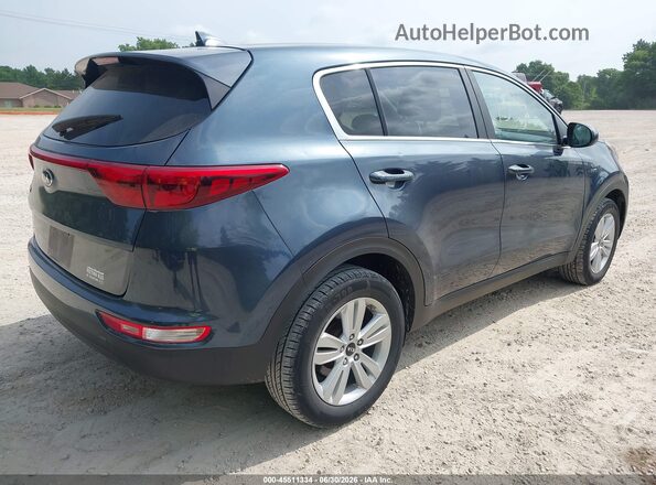 KNDPMCAC8H7178593 2017 KIA SPORTAGE Blue Задня права чверть