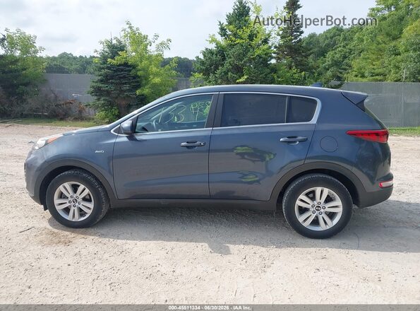 KNDPMCAC8H7178593 2017 KIA SPORTAGE Blue Панорамний вид салону 360°