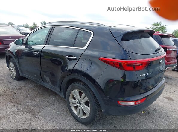 KNDPMCAC8J7481797 2018 KIA SPORTAGE Black Հետևի ձախ