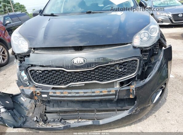 KNDPMCAC8J7481797 2018 KIA SPORTAGE Black Դիմացի տեսք