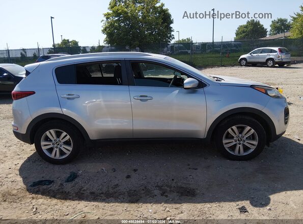 KNDPMCAC8K7501354 2019 KIA SPORTAGE Silver Вид щитка приладів