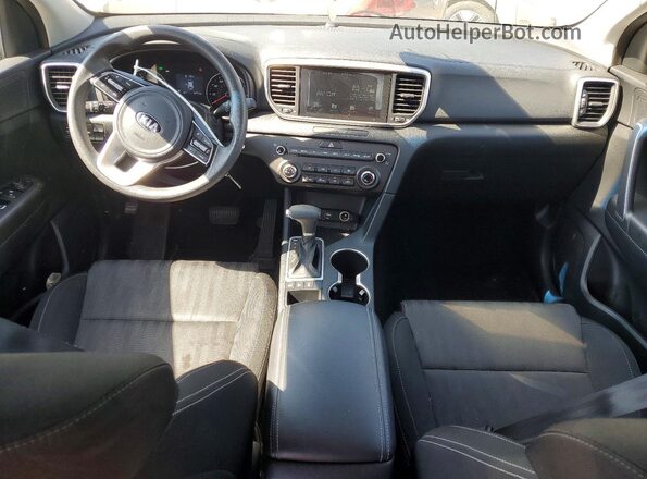 KNDPMCAC8L7636576 2020 KIA SPORTAGE Gray Առջևի վահանակի տեսք