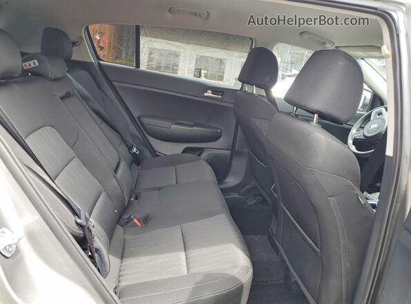 KNDPMCAC8L7636576 2020 KIA SPORTAGE Gray Հետևի նստատեղերի տեսք