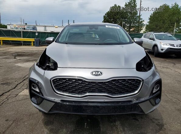 KNDPMCAC8L7636576 2020 KIA SPORTAGE Gray Դիմացի տեսք