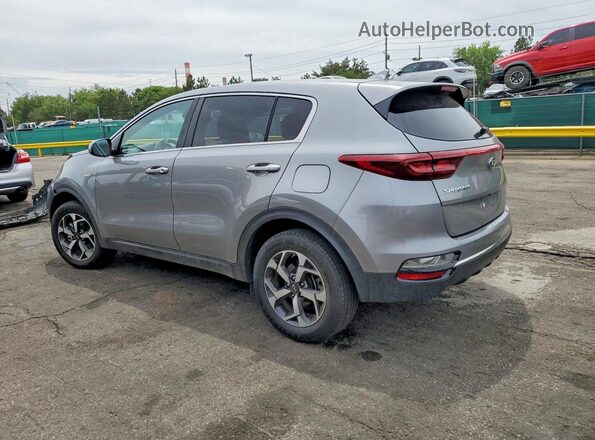 KNDPMCAC8L7636576 2020 KIA SPORTAGE Gray Հետևի ձախ