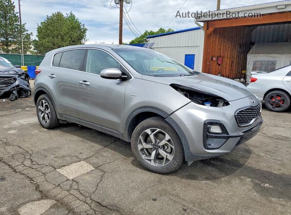 KNDPMCAC8L7636576 2020 KIA SPORTAGE Gray Առջևի աջ