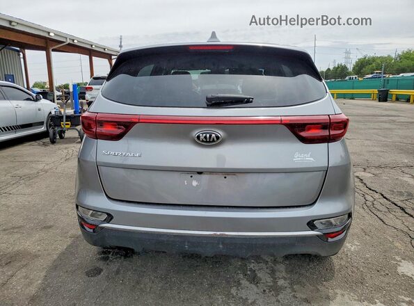 KNDPMCAC8L7636576 2020 KIA SPORTAGE Gray Հետևի տեսք