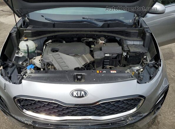 KNDPMCAC8L7636576 2020 KIA SPORTAGE Gray Սալոնի հետևի տեսք