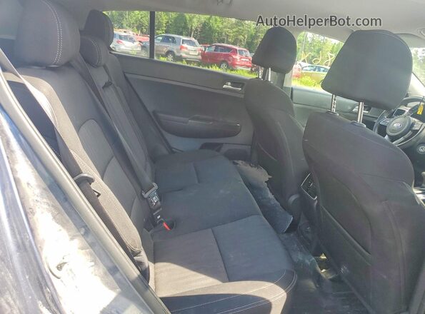 KNDPMCAC8L7764929 2020 KIA SPORTAGE Blue Widok wnętrza z tyłu