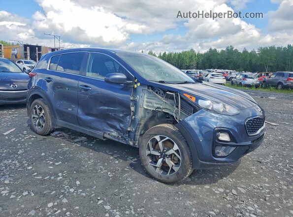 KNDPMCAC8L7764929 2020 KIA SPORTAGE Blue Przód prawy