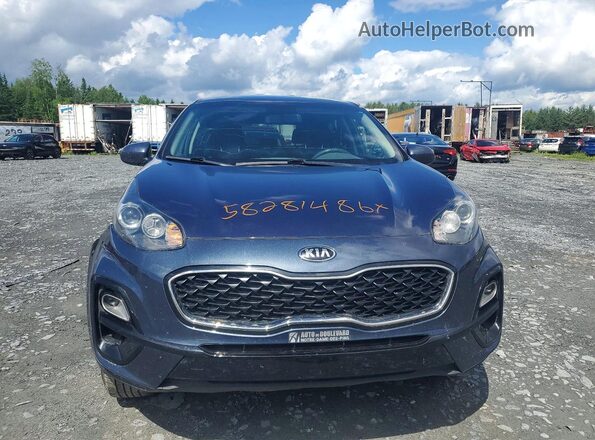 KNDPMCAC8L7764929 2020 KIA SPORTAGE Blue Widok z przodu