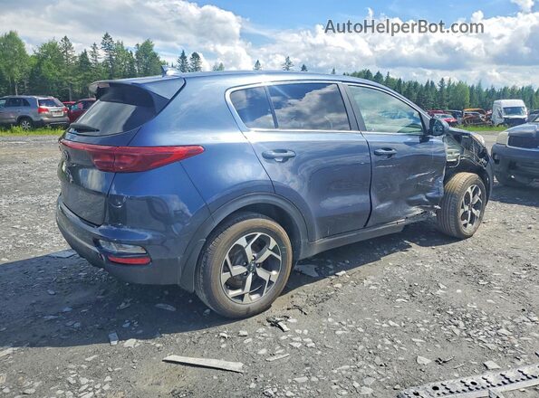 KNDPMCAC8L7764929 2020 KIA SPORTAGE Blue Tył prawy