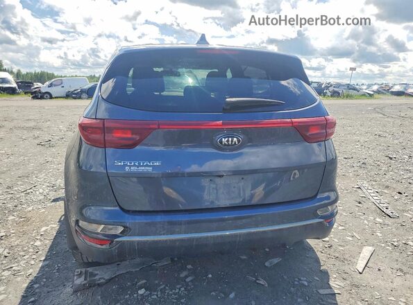 KNDPMCAC8L7764929 2020 KIA SPORTAGE Blue Widok z tyłu