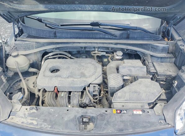 KNDPMCAC8L7764929 2020 KIA SPORTAGE Blue Widok komory silnika